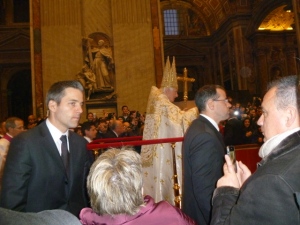 It was actually quite a thrill to see the Pope in person!