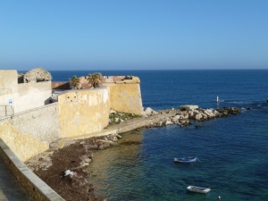 View from apartment, Trapani