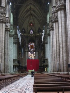 4th longest nave in Christendom, so says my guidebook.