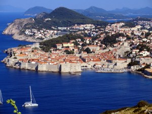 Above Dubrovnik.