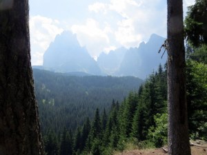 VIew from the trail to Saltria.