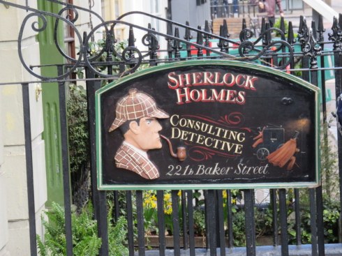 Fools for Sherlock that we are, we did tour 221B Baker Street. it's cute and fun. 