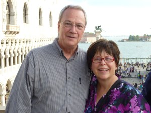 Atop Basilica San Marco, October 2010, where we fell in love with Italy.