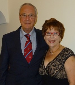 Settled in Rome, attending the Marine Corps Ball. 