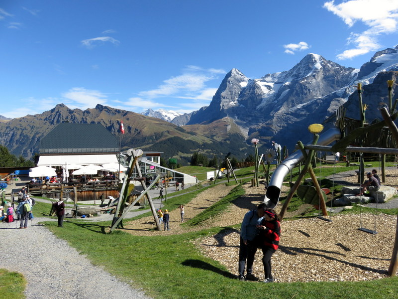 Playground in the mountains